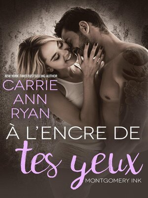 cover image of À l'encre de tes yeux